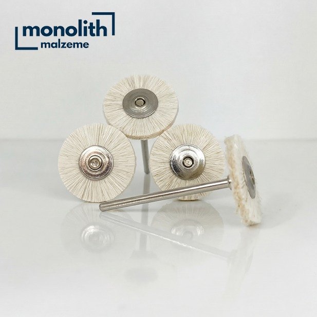 Mandren Yuvarlak Beyaz Kıl